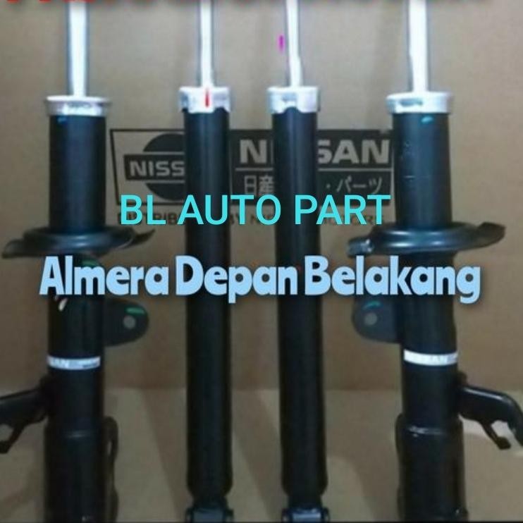 shockbreaker depan belakang nissan almera asli original