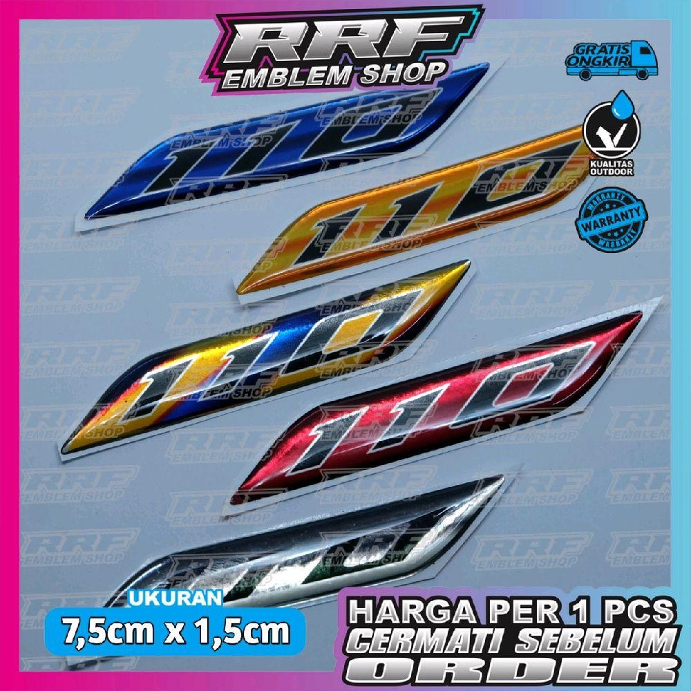 emblem timbul 110cc VARIO