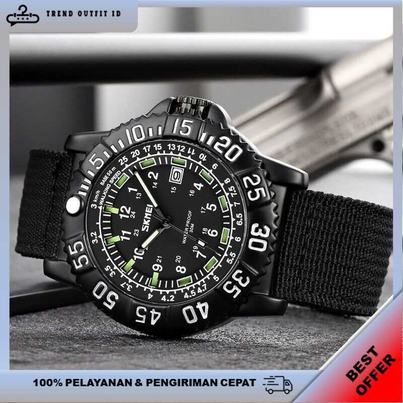 SKMEI Jam Tangan Analog Pria - 9281 [TREND Outfit ID]