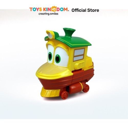SHD_SHOP Toys Kingdom Robot Trains Transforming Duck 80166 Toys Kids Toy Mobil-Mobilan Miniatur Kend