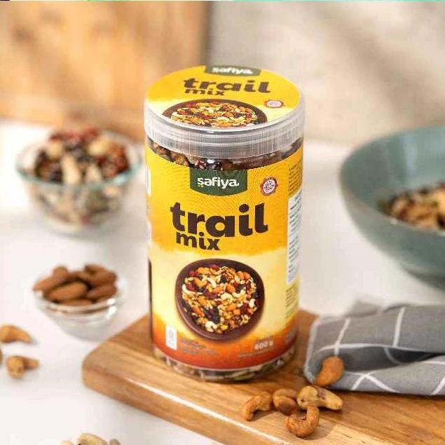 

Trail Mix Complete 600 gr Safiya - Roasted Mix Dried Fruit - 600 gr jar