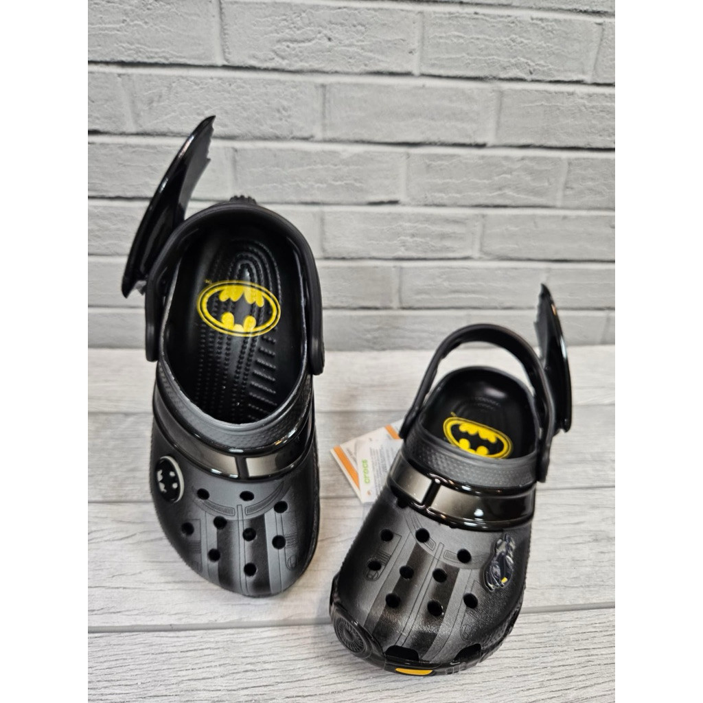 Sandal Crocs Dewasa Pria Cowok Batman Anak Laki Laki