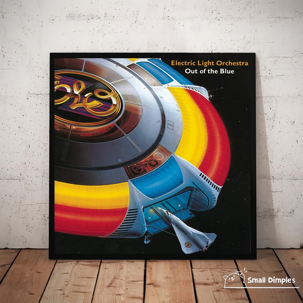 

Electric Light Orchestra Out of the Blue Music Album Cover Poster Canvas Art Print Home Decoration Wall Painting (No Frame)