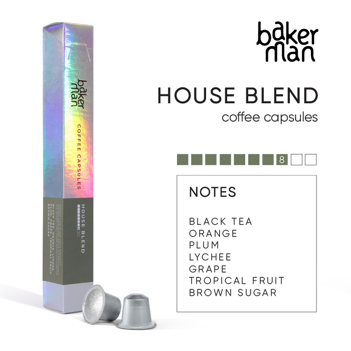 

Bakerman Kopi Kapsul Nespresso Coffee Capsules Compatible