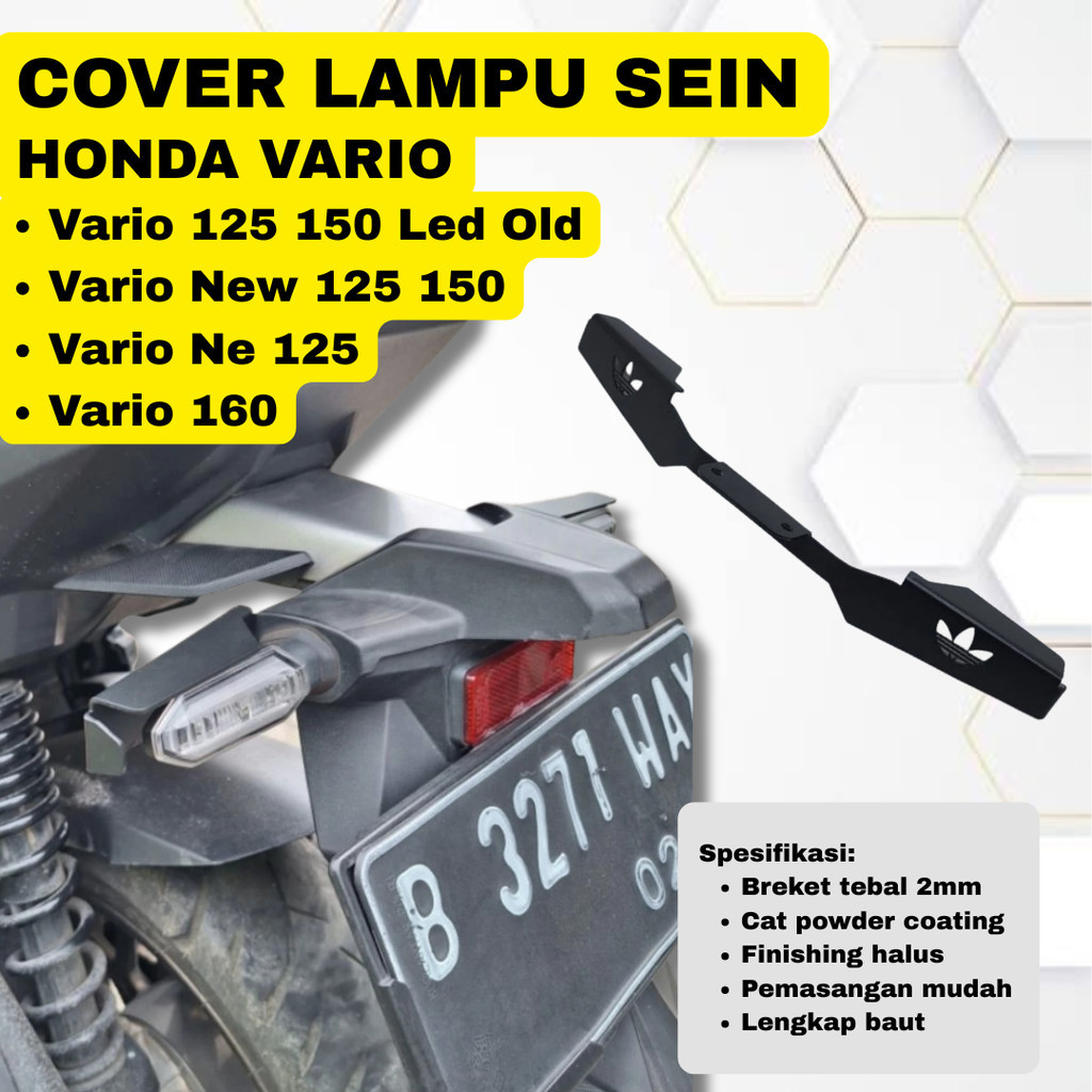 COD Cover Pelindung Lampu Sein Vario 125 150 Led Old - Vario New 125 150 - Vario 160 - Pelindung Lam