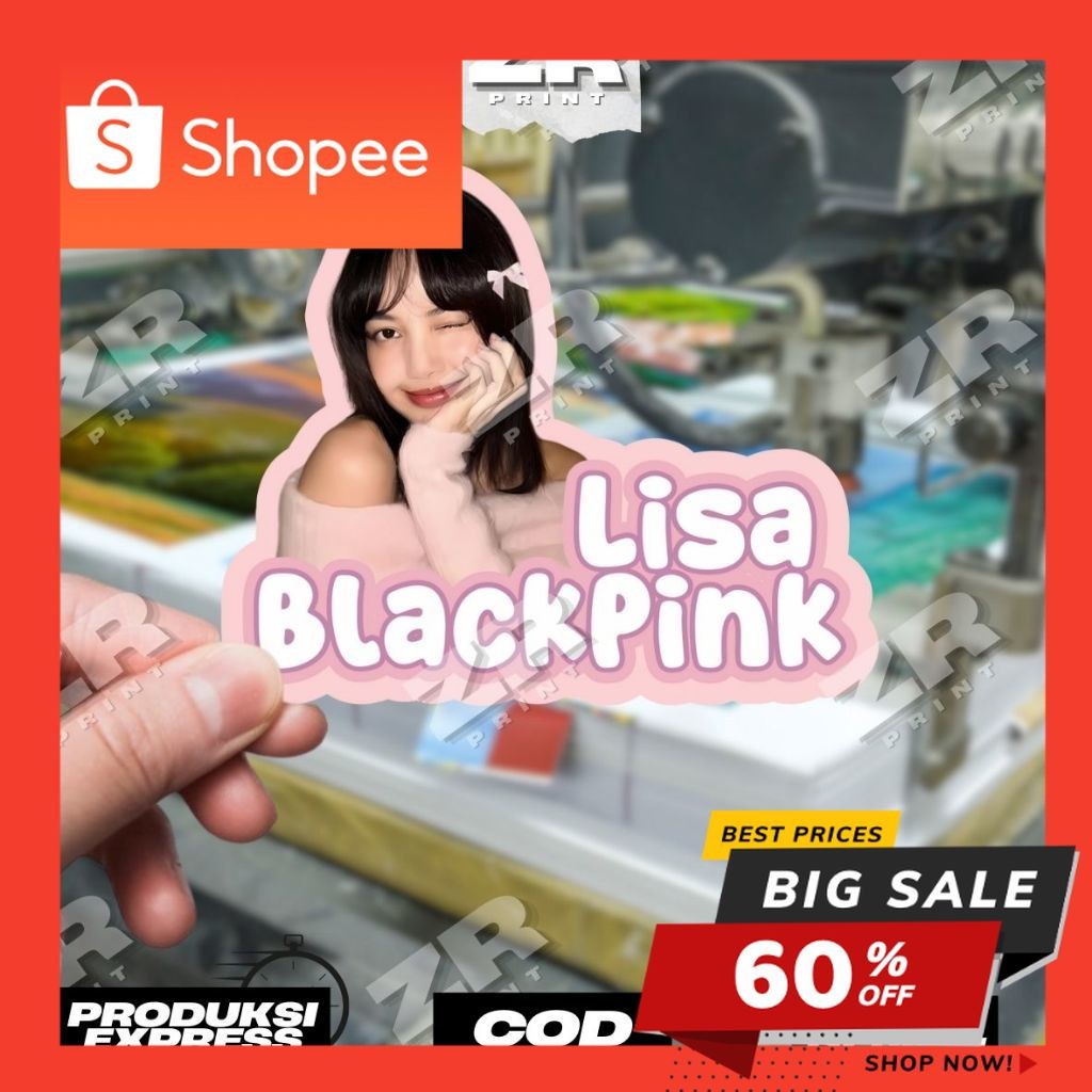 

Stiker Tulisan Nama dan Foto Wajah Custom Tahan Air READY