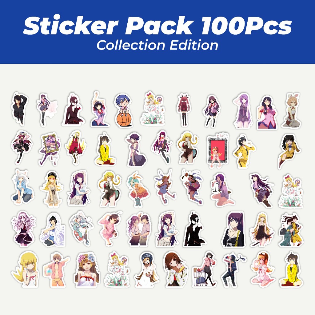 

Hot Stiker Game Series Monogatari Karakter Mix 2 Lucu Anti Air Stikers Berperekat Waterproof Sticker Decal Buat Motor Helm Buku Journal Koper Casing HP Laptop Botol Minum