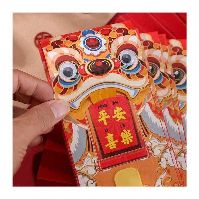 

PROMO!NEW 2025 Angpao Kipas Set 10 Barongsai Angpau Imlek Murah Barongsay Kado Souvenir Imlek Sincia Ampau Murah Grosir - BARONG TULISANREADY