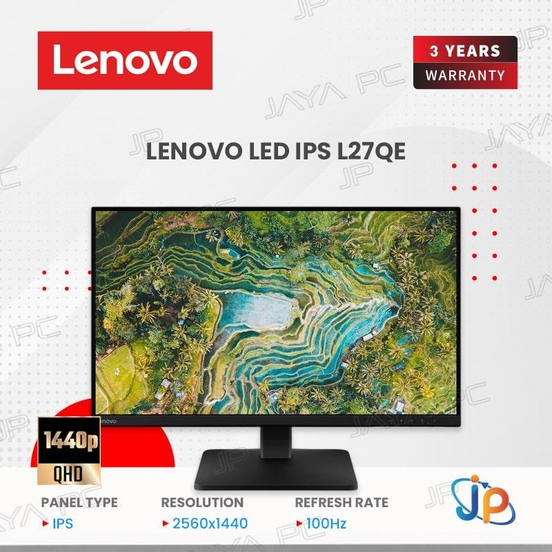 Monitor Lenovo LED IPS L27QE - 2K QHD 27" Inch