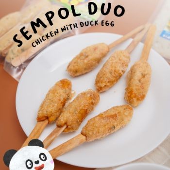 

Kedai Mpasi Sempol Duo "Chicken With Duck Egg" (6pcs)
