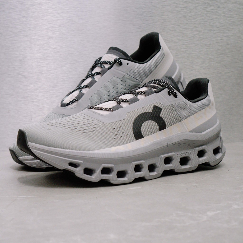 ON CLOUD Cloudmonster Men Alloy Silver Authentic / Sepatu ON CLOUD Original