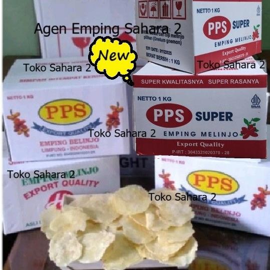 

Emping Melinjo mentah 1kg qualitas Export