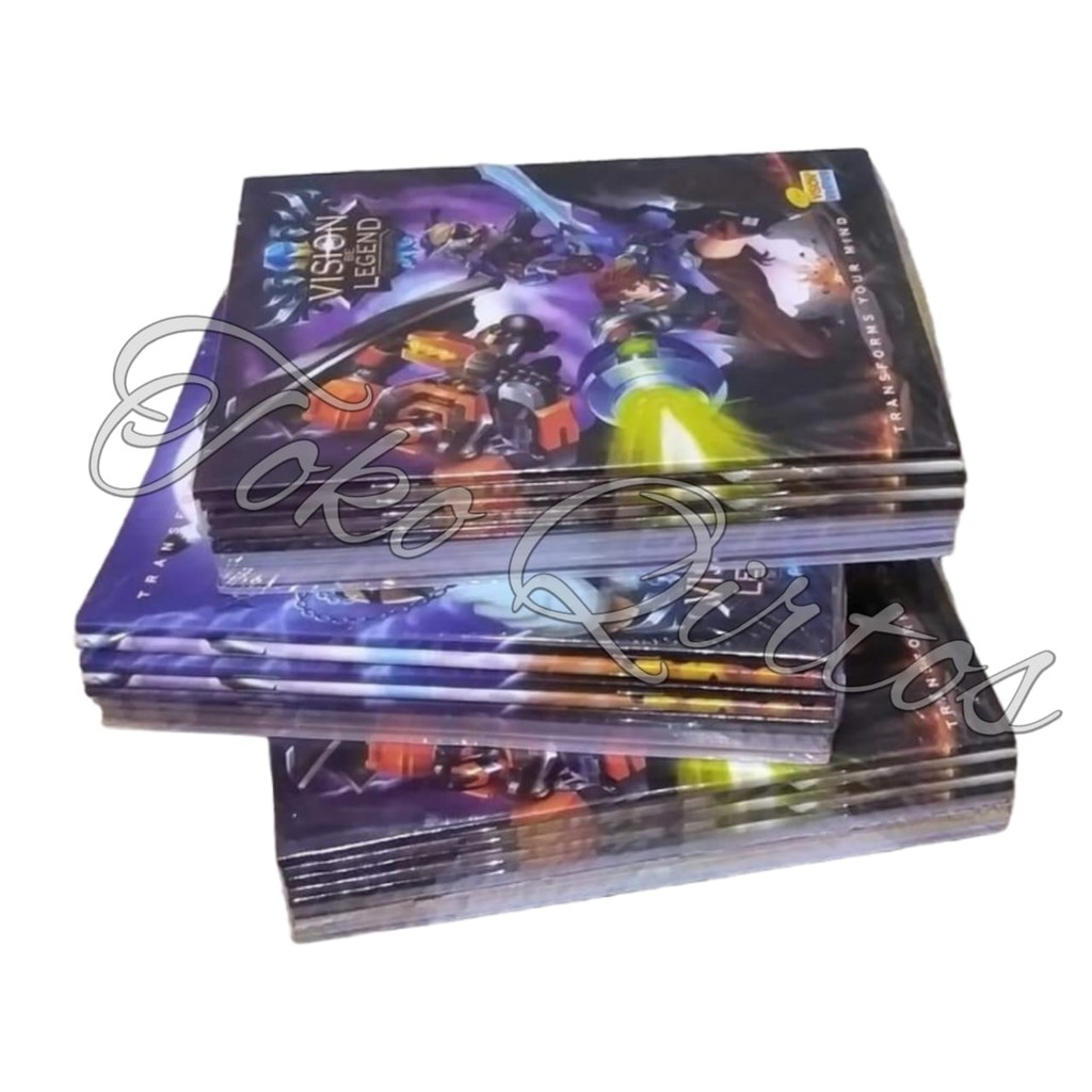 

buku tulis murah isi 38 lembar 1pak 10 buku MEREK VISION TOKO QIRTOS