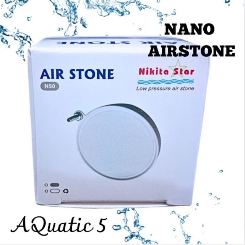 NANO AIRSTONE NIKITA STAR N 50 AIRSTONE LEMPENG AQUARIUM