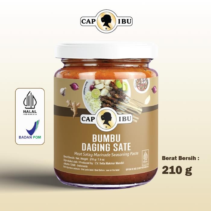 

Promo CAP IBU Bumbu Daging Sate 210gr