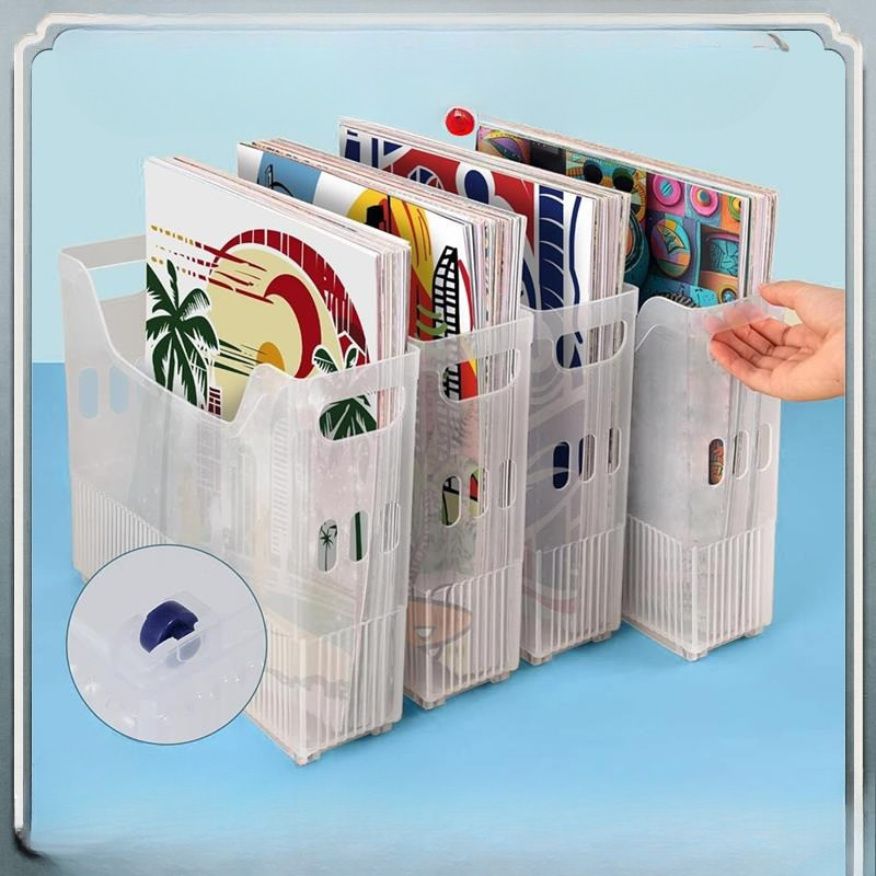 

Premium 4 Piece 12 X 12 Inch Paper Storage, Scrapbook Paper Storage With Wheels, Scrapbook Paper Storage, 12 X 12 Inch Paper