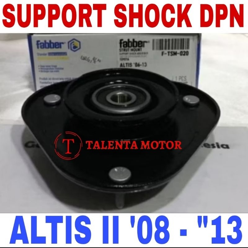 BERGARANSI. SUPPORT DUDUKAN SHOCK BREAKER DEPAN ALTIS 2008 2009 2010 2011 2012 2013 FABBER ORIGINAL