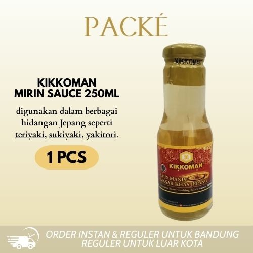 

Kikkoman Sweet Seasoning Sauce Halal Cuka Sushi Mirin [250g]