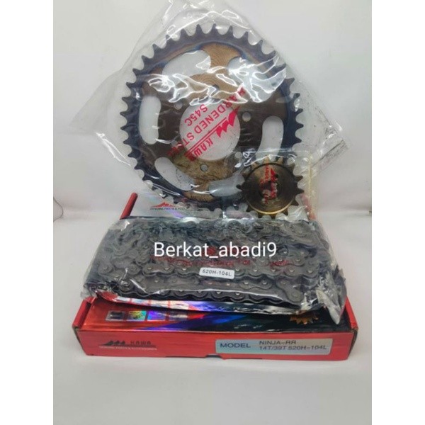 Ninja RR Gear Girset Gir Set Paket Ninja RR