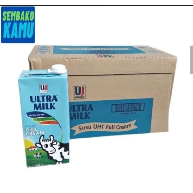 

Susu Ultra Milk UHT 1 Dus 1000 ml x 12 pcs