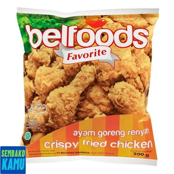 

Belfoods Favorite Ayam Goreng Renyah 500 gr