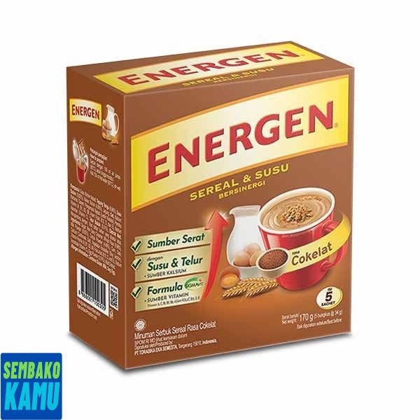 

Energen Chocolate Box 5 pcs x 29 gr