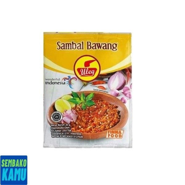 

Uleg Sambel Bawang 10 pcs x 20 gr