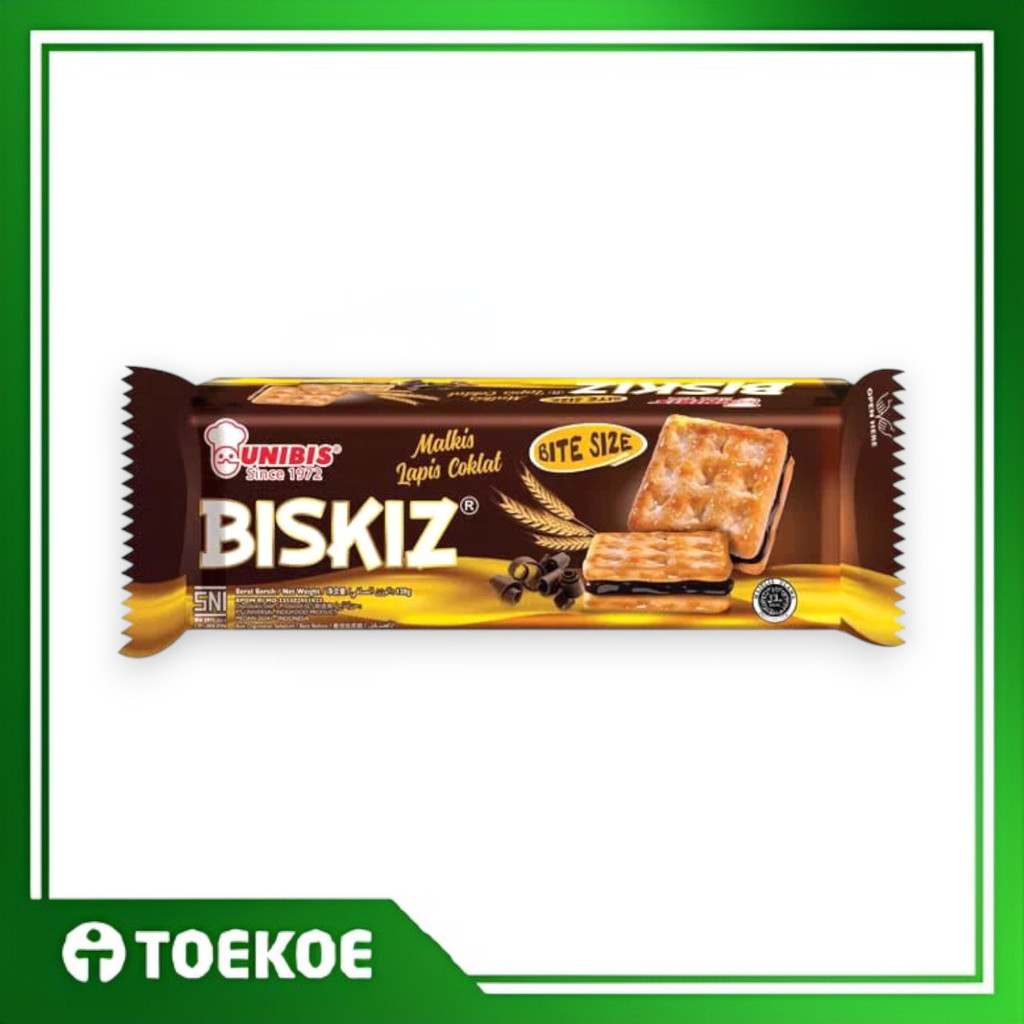 

TOEKOE Unibis Biskiz Malkist Lapis Cokelat 120GR