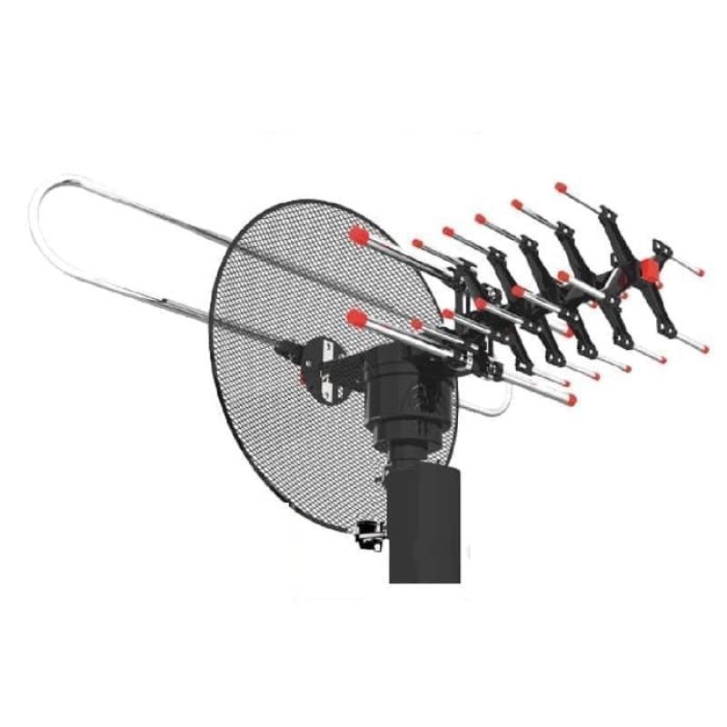 Antena TV Digital Intra INT Booster 888 DGT Remote + Kabel + Booster