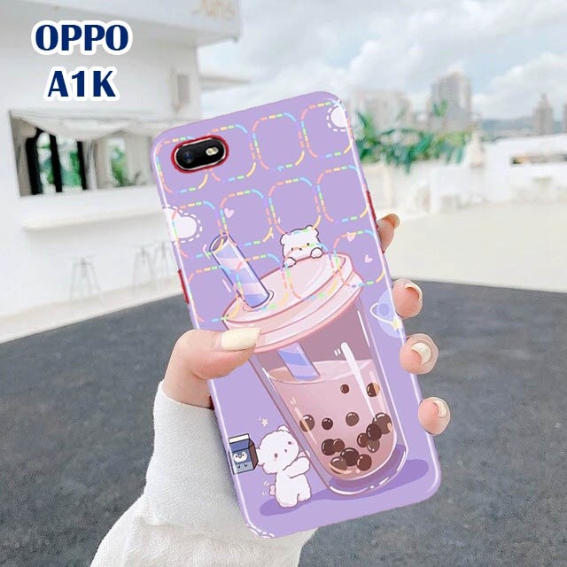 [H144] Case OPPO A1K Fashion Casing BOBA Hardcase 3D Fullprint Kesing OPPO A1K - Casing OPPO A1K- Si