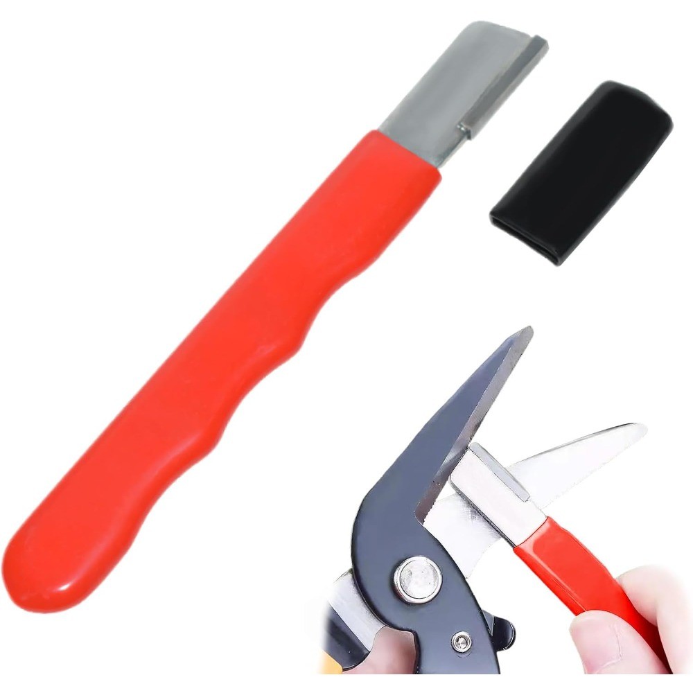 

Portable Blade Sharpener for Axe Pocket Blade Sharpener, Tungsten Steel Alloy Garden Tool Sharpener Multipurpose
