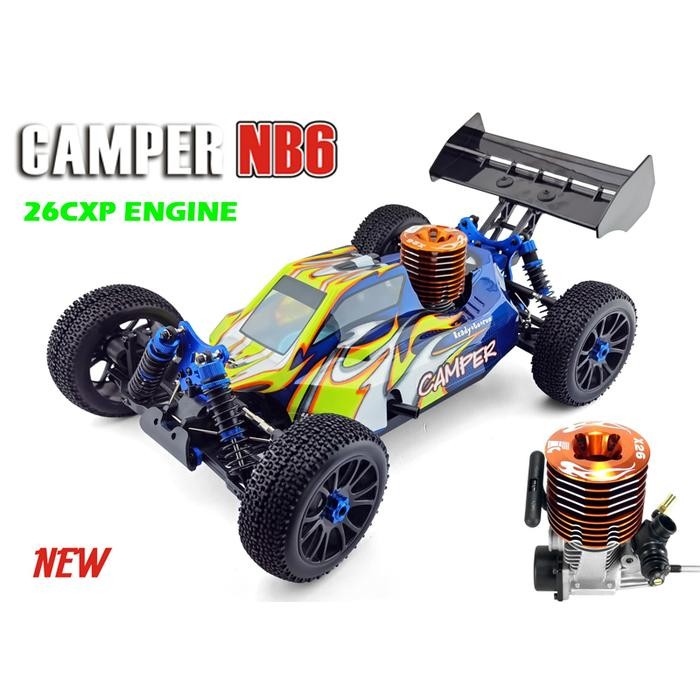HSP 94970 rc car engine nitro buggy off-road camper NB6 26CXP engine - Biru by Urbanite store