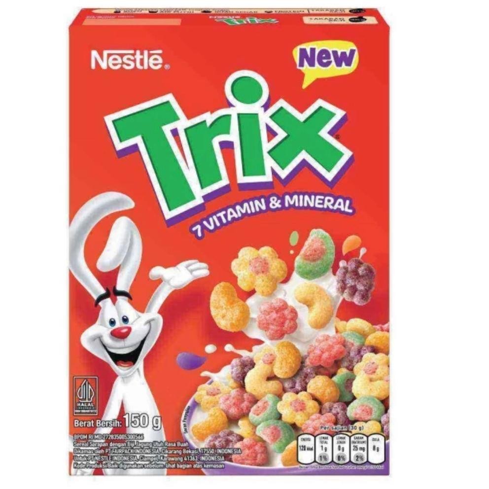 

Nestle Trix cereal sereal biji jagung utuh rasa buah 150gr