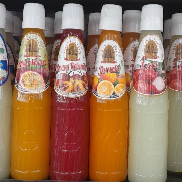 Sarang Tawon Sirup Botol 430ml Rasa Jeruk / Leci / Melon / Markisa / Terong Belanda
