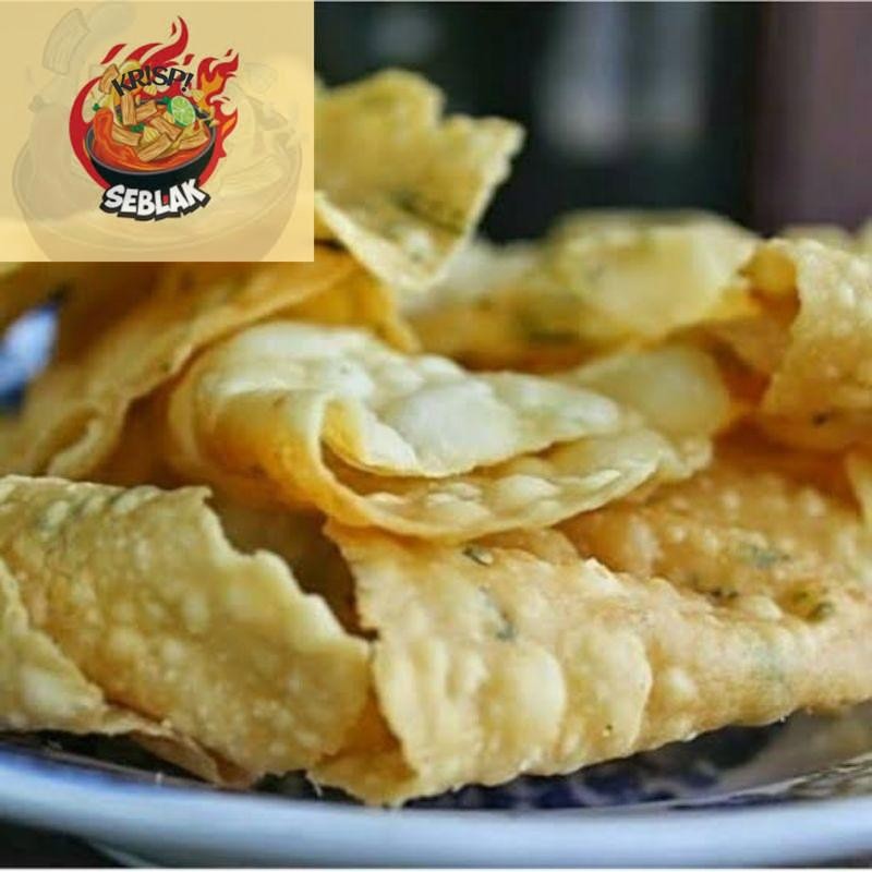 

Seblak krispi keripik pangsit/ keripik bawang 250 gram Seblak