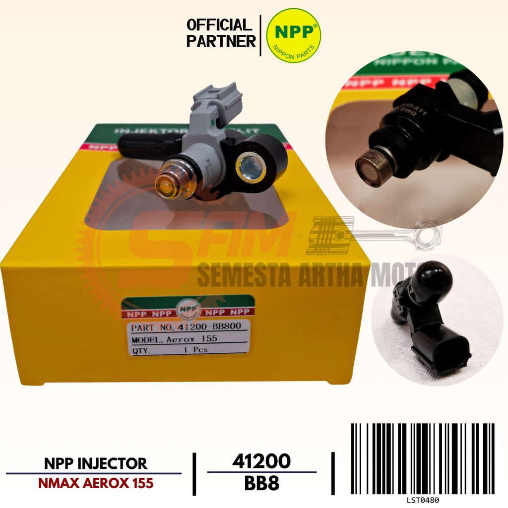 NPP Injector Yamaha Aerox 155 Nmax New 2020 Injektor Assy Set Motor Matic
