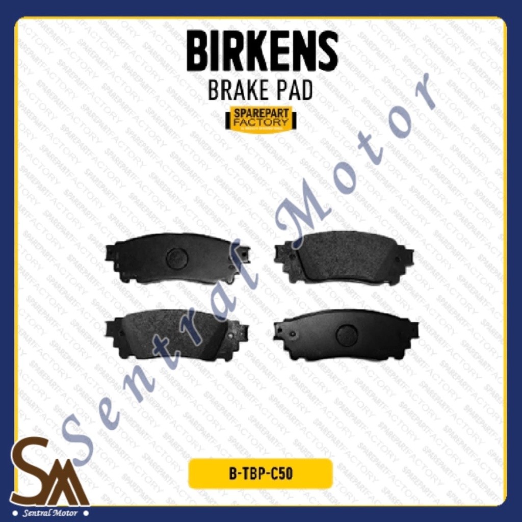 Brake pad kampas rem belakang Toyota Alphard/Vellfire New/M350 LM 350 Birkens