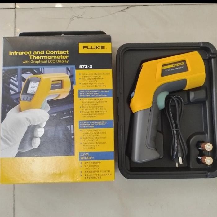 Fluke 572-2 Termometer Infrared Suhu Tinggi - Infrared Thermometer