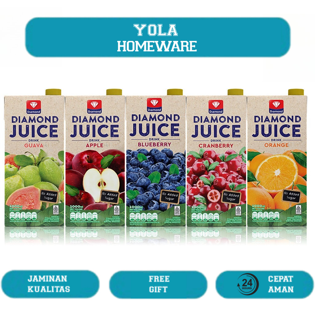 

DIAMOND UHT Juice Drink 1000ml - Brothermeatshop