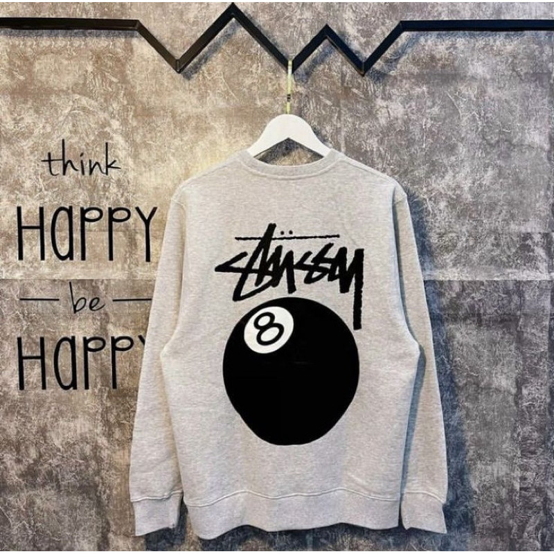 Crewneck Stussy 8 Ball Unisex