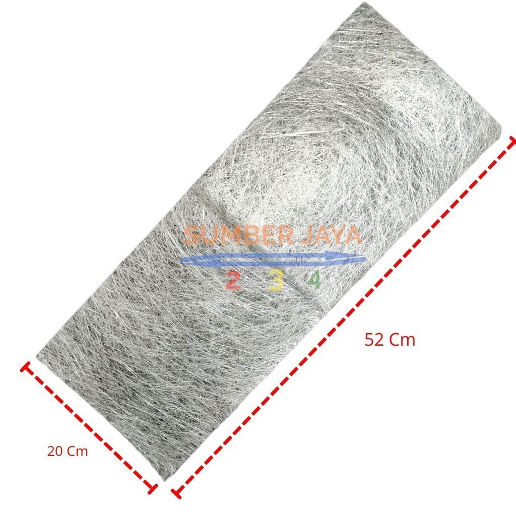 

SERAT FIBER UK 20 X 52 CM PER LEMBAR
