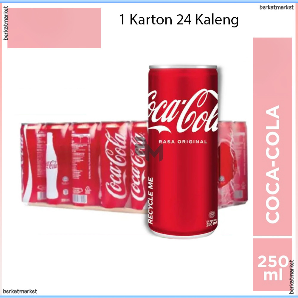 

Coca Cola Kaleng Can Botol Kecil Mini Original 250ml 1 Karton Dus Kardus 12 Pcs Lusin Krat Minuman Soda Rasa Kola Zero Sugar Free K Wave Vanilla Cherry 1L 1 1.5 Liter 330ml 390ml 500ml