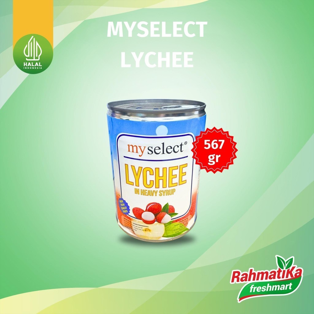 

My Select Lychee / Buah Leci Kaleng 567 gram