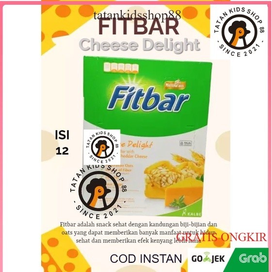 

RK 60 Fitbar 1 Box Isi 12pcs Coklat Fruits Delight Tiramisu Distributor Cemilan Sehat Diet
