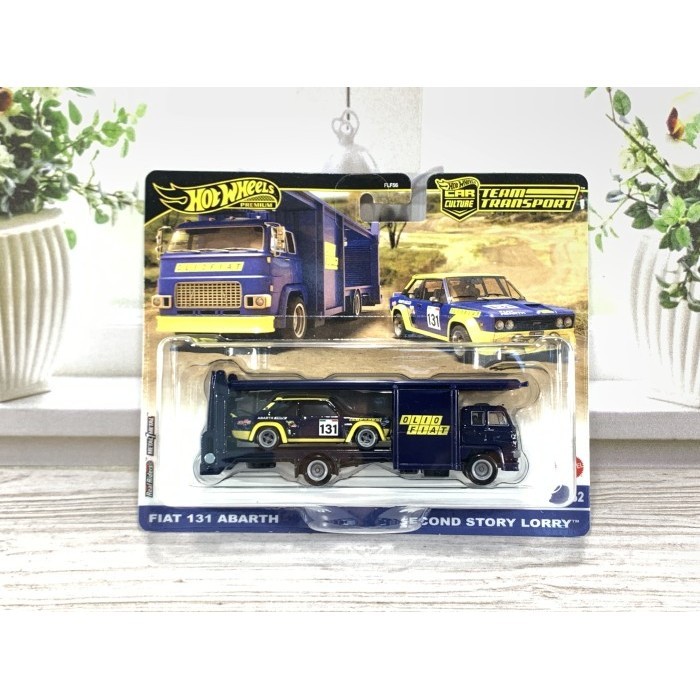 HOT WHEELS TEAM TRANSPORT FIAT 131 ABARTH SECOND STORY LORRY HOTWHEELS