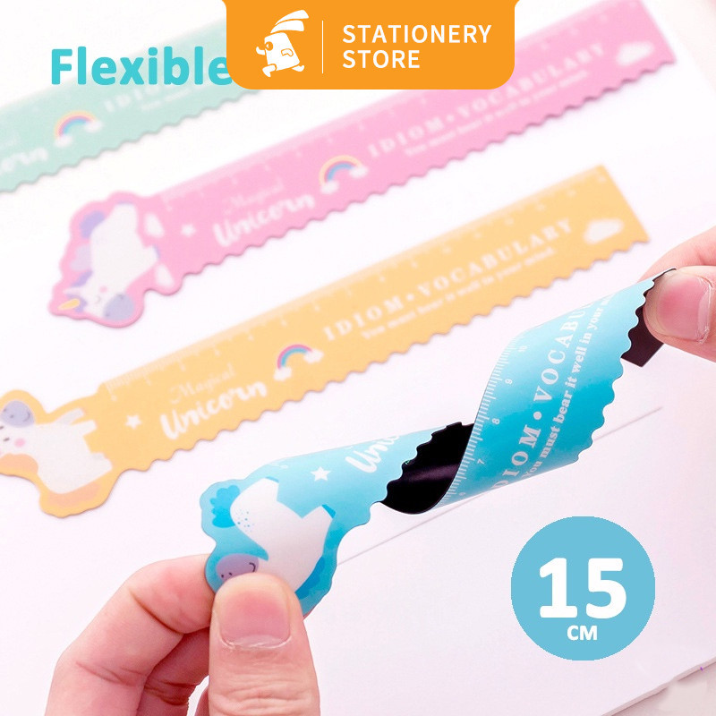 

Ruler/Penggaris lunak Unicorn 15cm-Suning Mall
