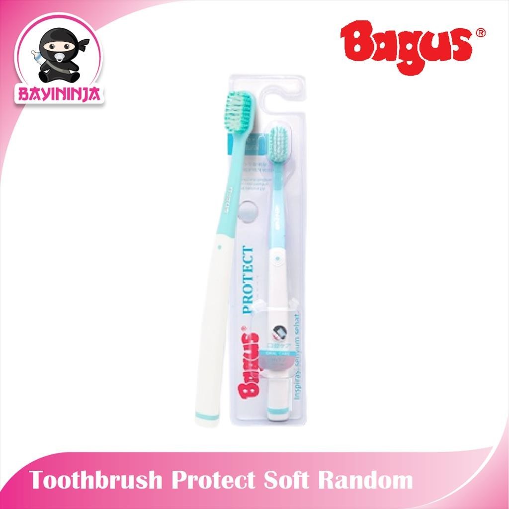 Bagus Toothbrush Protect Sikat Gigi Soft Random Color
