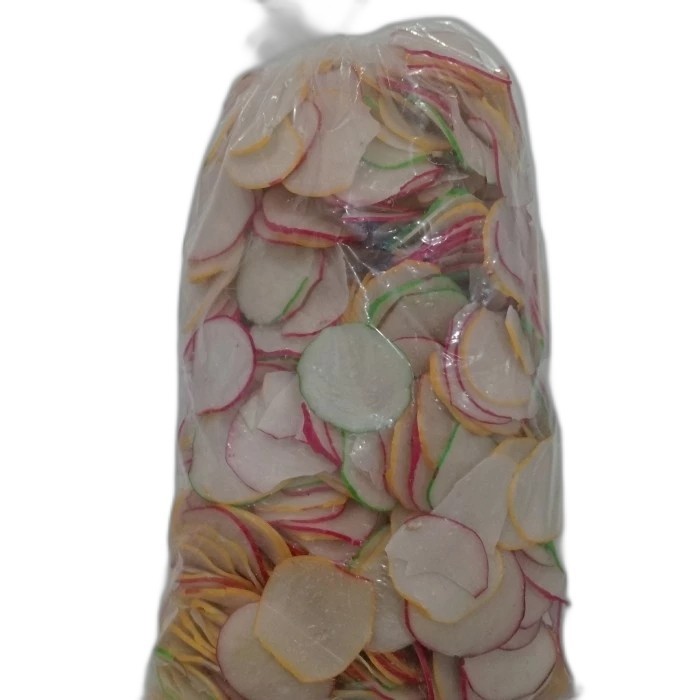 

Kerupuk warna setengah kilo 500g