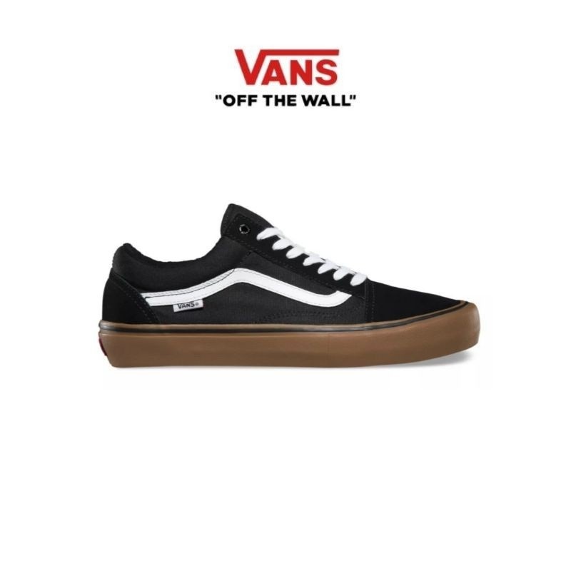 VANS OLDSKOOL PRO BLACK/GUM (100% ORIGINAL)