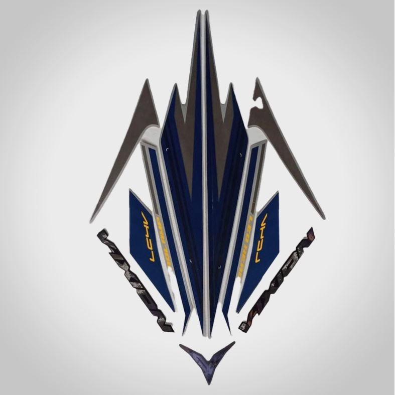 Sticker Standart Vixion New 2018 - List Stiker Standar Vixion New 2018 - Striping Standar Vixion New